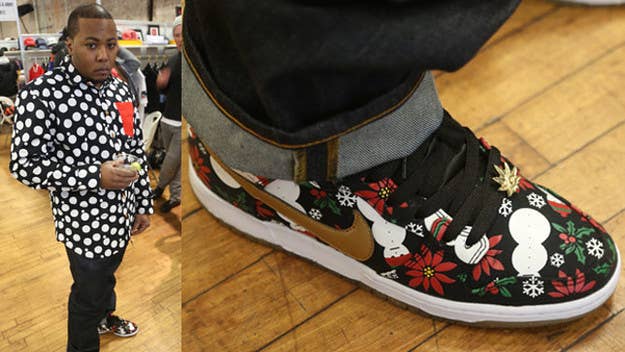 Despite the cold, these were the hottest sneakers seen at Agenda NYC.