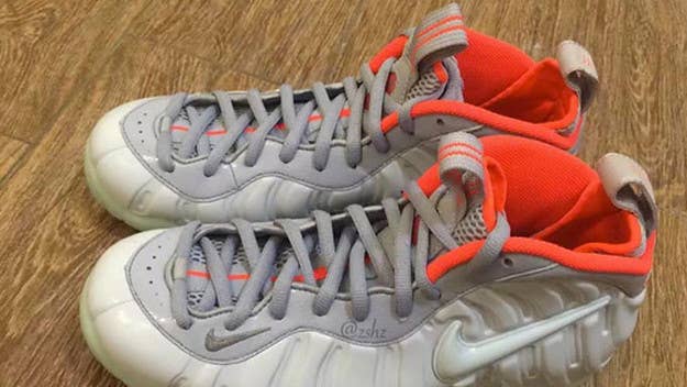 Here's a better look at the upcoming "Pure Platinum" Nike Air Foamposite Pro.