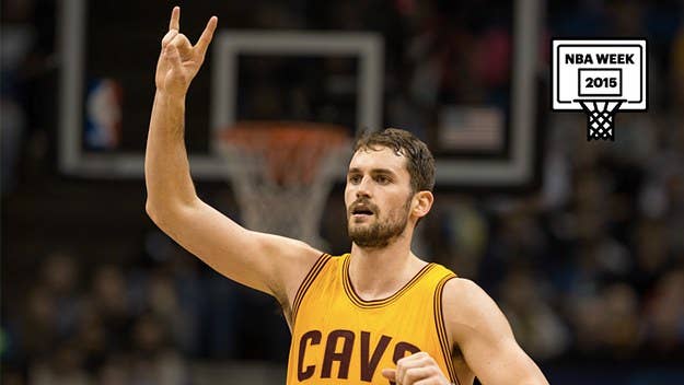 Cavaliers forward Kevin Love is completely healthy for the start of the 2015-2016 NBA season. 