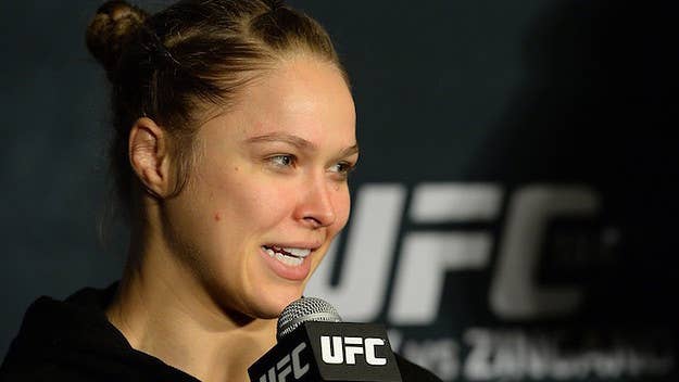 If you know anything about Rousey, then you already know she's ecstatic. 