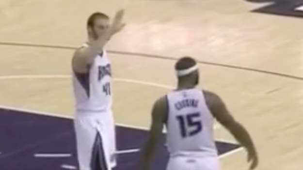DeMarcus Cousins Leaves His Teammate Hanging, Forces Him to High-Five Himself