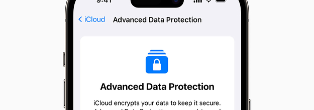 Apple: Just a Reminder That You Can Encrypt Your iCloud Data