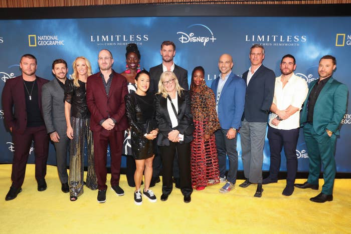 A photo of the cast of Limitless at an event