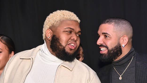 Druski says Drizzy’s mysterious beverage reminds him of the “potion from Space Jam” and that there’s “something in that drink that can give me the powers.”
