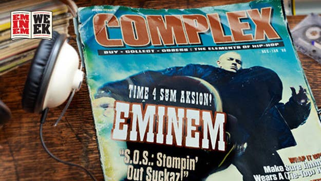 Having reclaimed his spot at the top, Eminem takes a page from rap's golden age.