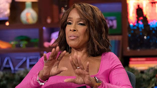 CBS Mornings co-host Gayle King has given her thoughts on the “messy and very sloppy” romance situation between 'GMA3' co-hosts T.J. Holmes and Amy Robach.