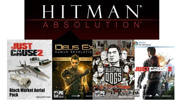 <i>Dues Ex, Hitman, Just Cause</i> and <i>Sleeping Dogs</i>