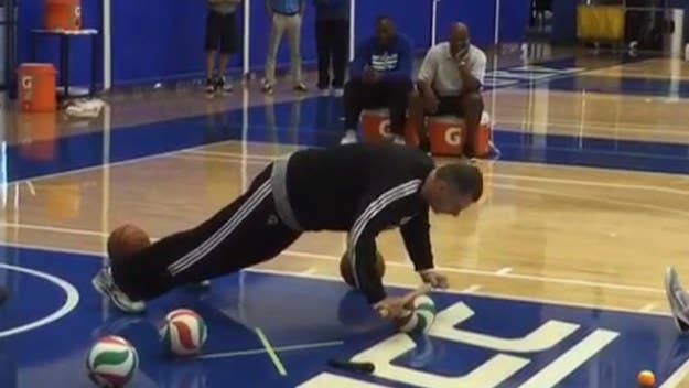 Mikhail Prokhorov Shows Up to Nets Practice, Is in Better Shape Than His Players