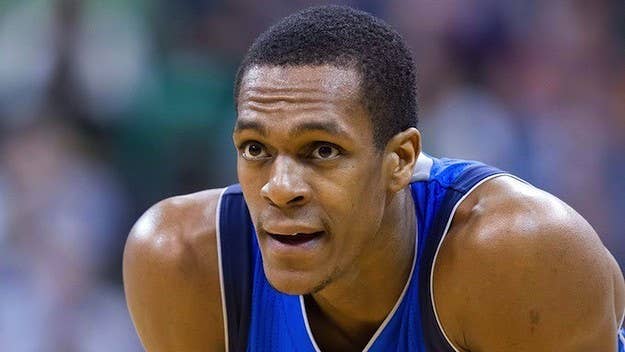 Rondo isn't trying to get any leg problems with the NBA season just around the corner.