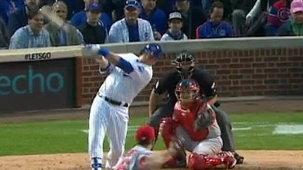Kyle Schwarber Crushed a Home Run and Sent Twitter Into a Frenzy