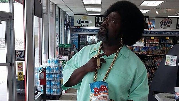 Afroman had a brief moment of resurgence earlier this year when he clocked a female fan and then blamed it on security.