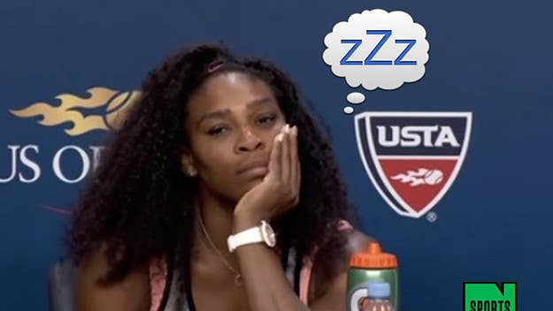 Serena Williams Answers a Dumb Question About Why She's Not Smiling in the Best Way Possible