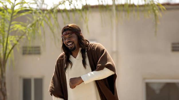 We talked to Jesus... Black Jesus.