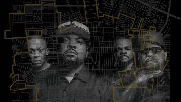 With shocking songs about inner-city strife and police violence, the gangsta rap pioneers reach a new generation with the 'Straight Outta Compton' movie.