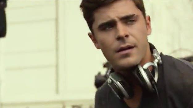 Zac Efron gets emotional, saying 'We Are Your Friends' is probably "the coolest movie he'll ever make."