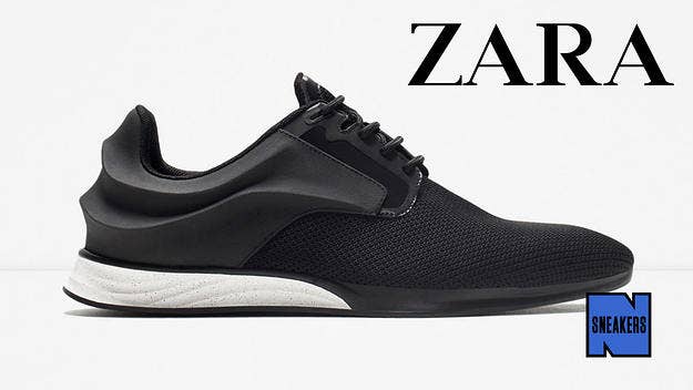 Fast fashion retailer Zara just released a shameless rip-off of several popular Nike sneakers including the KD7 and Roshe. 
