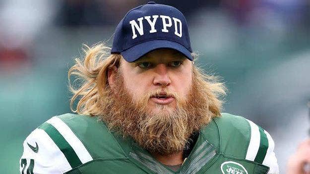 Nick Mangold may have just saved the day for his New Jersey neighborhood.