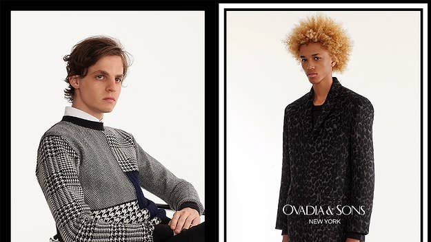 We're weeks from the chill of fall, but you don't want to sleep on this heat from Ovadia & Sons.