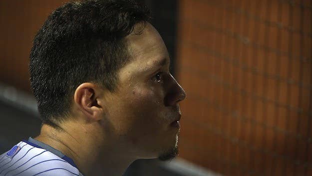 The Mets' Wilmer Flores had one crazy night.