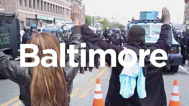 Prince makes emotional please for peace in new video for "Baltimore" featuring live footage from the protests following Freddie Gray's death.