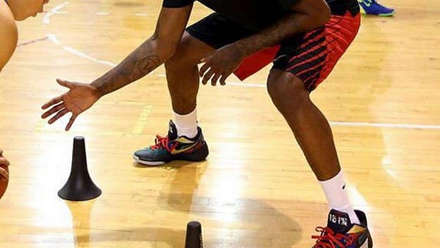 Paul George took to Instagram to show off the Hyperdunk 2015 Low.