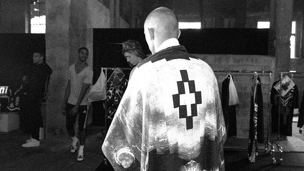 Marcelo Burlon pulls back the curtain on his Spring/Summer 2016 runway show.