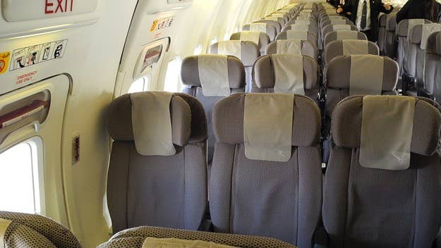 This plane seating chart would increase passengers and awkward eye contact on flights. 