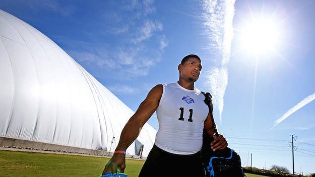 Michael Sam was the first openly gay athlete to sign to the CFL.