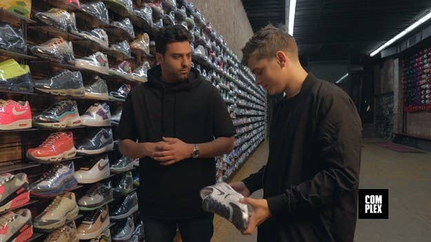 EDM DJ Martin Garrix goes to Flight Club in New York City with Joe La Puma and buys his first pair of Jordans.