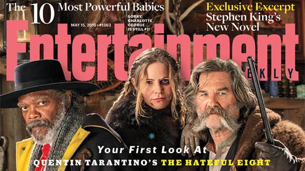 Samuel L. Jackson, Kurt Russell, and Tarantino newbie Jennifer Jason Leigh all adorn winter Western gear on the front page of this week's issue. The writer...