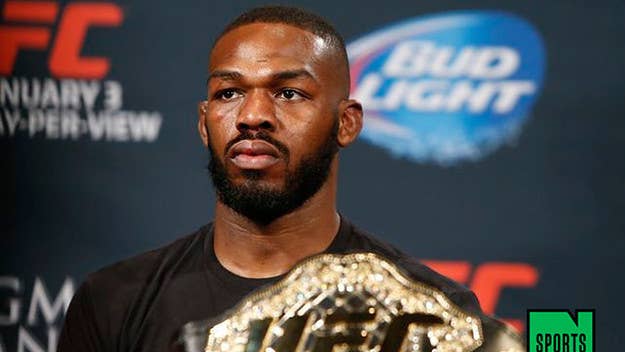 Jon Jones is stripped of his light heavyweight title and also suspended indefinitely.