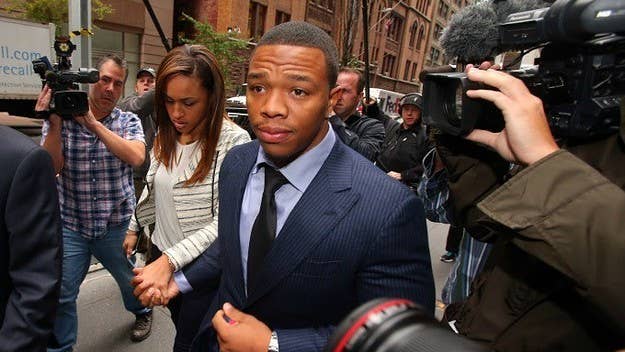 Ray Rice returned to his alma mater