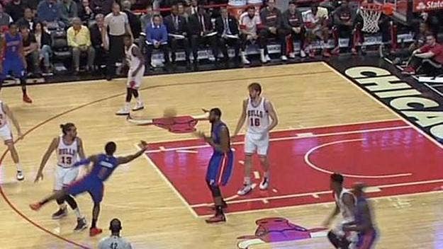 Reggie Jackson took a 20-foot scoop shot and it hit nothing but the bottom of the net.