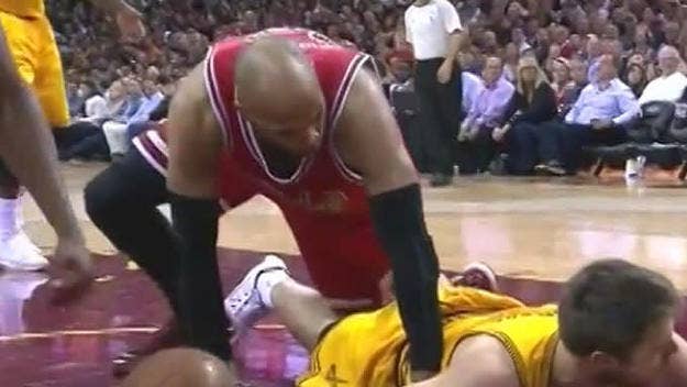 Taj Gibson calls Cavs fans "classless" after an object his thrown at him as he leaves the court via an ejection.