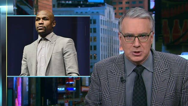 During his show, Keith Olbermann made a case for why you should not watch the 2015 NFL Draft and Mayweather vs. Pacquiao.