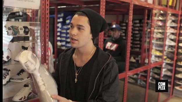 Pop singer Austin Mahone and Complex's Joe La Puma hit up Flight Club Los Angeles in our latest episode of Sneaker Shopping.