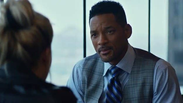 Will Smith said he plans to leave town so that he won't get updates on the box office performance of his new movie "Focus."
