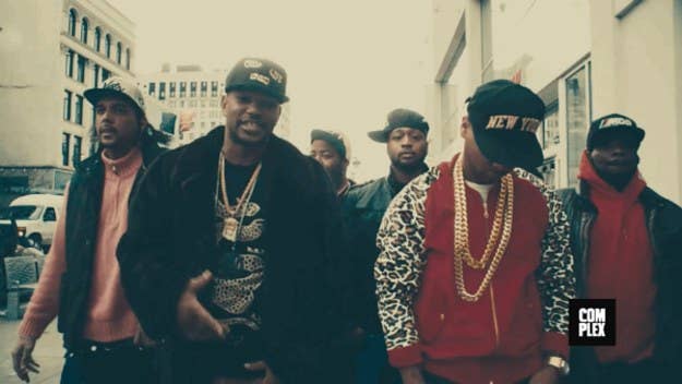 Today, Complex got the exclusive first look at Cam'ron & A-Trak's "Dipshits," which is the first time we've heard Juelz Santana and Cam'ron on the same track in a MINUTE! This track is taken from Cam and A-Trak's forthcoming Federal Reserve release, and is produced by A-Trak, Just Blaze, and Oliver (wow). Cameos in the video come from Venus X, Chromeo, and many others. Fun Times.