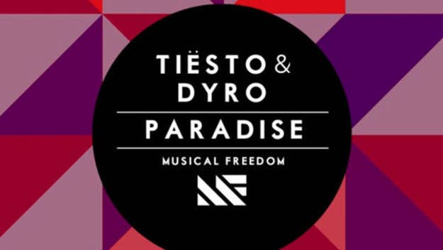 Summer is creeping upon us, and you know what that means: It's time to get out of wherever you normally dwell and live it up in some beautiful location. Tiesto & Dyro's "Paradise" feels like that track that soundtracks your daydreams at the office or in your classroom, waiting for the day to hurry up and leave so you can get the real party started. Something about this duo, feels like a winner. This will be released on Tiesto's Musical Freedom imprint on June 11.