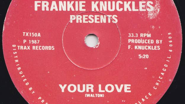 One of the tributes people are trying to coordinate is getting Frankie Knuckles' classic "Your Love" to hit #1 on the charts. Easy enough, right? With