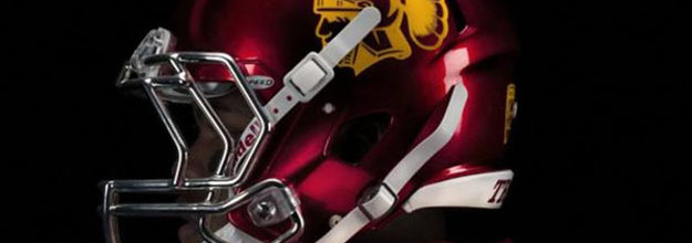 Usc clearance chrome helmet