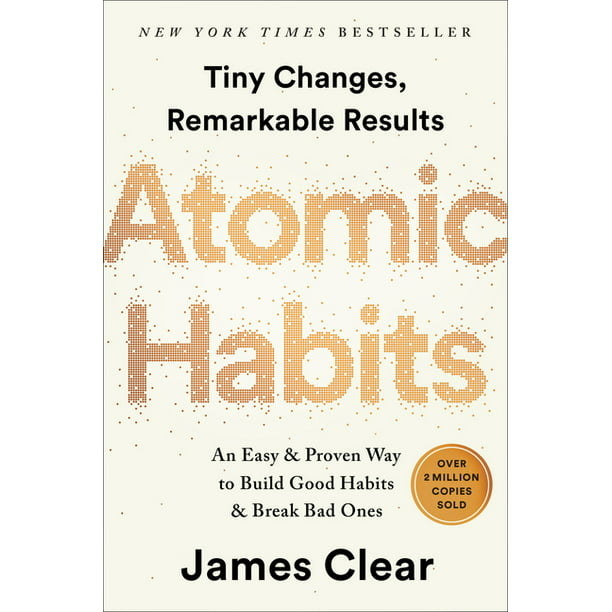 the cover of Atomic Habits