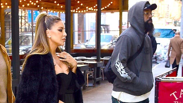 Larsa Pippen was spotted kissing Michael Jordan's Son Marcus in Miami, after she claimed the pair were "just friends" in a recent interview.