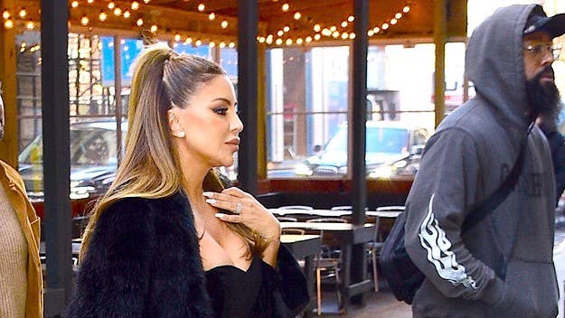 Larsa Pippen was spotted kissing Michael Jordan's Son Marcus in Miami, after she claimed the pair were "just friends" in a recent interview.