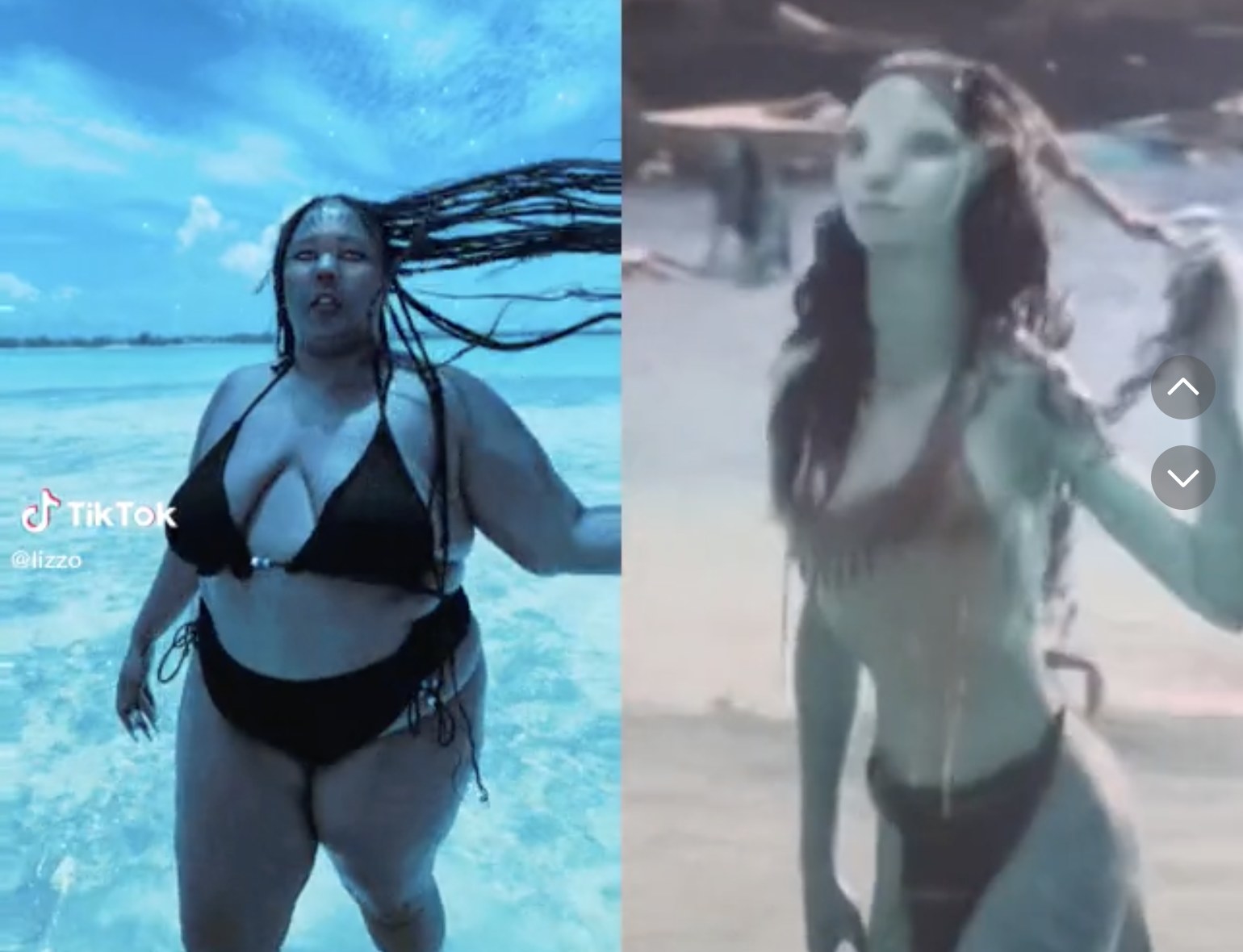 Lizzo Just Perfectly Recreated An Avatar Scene