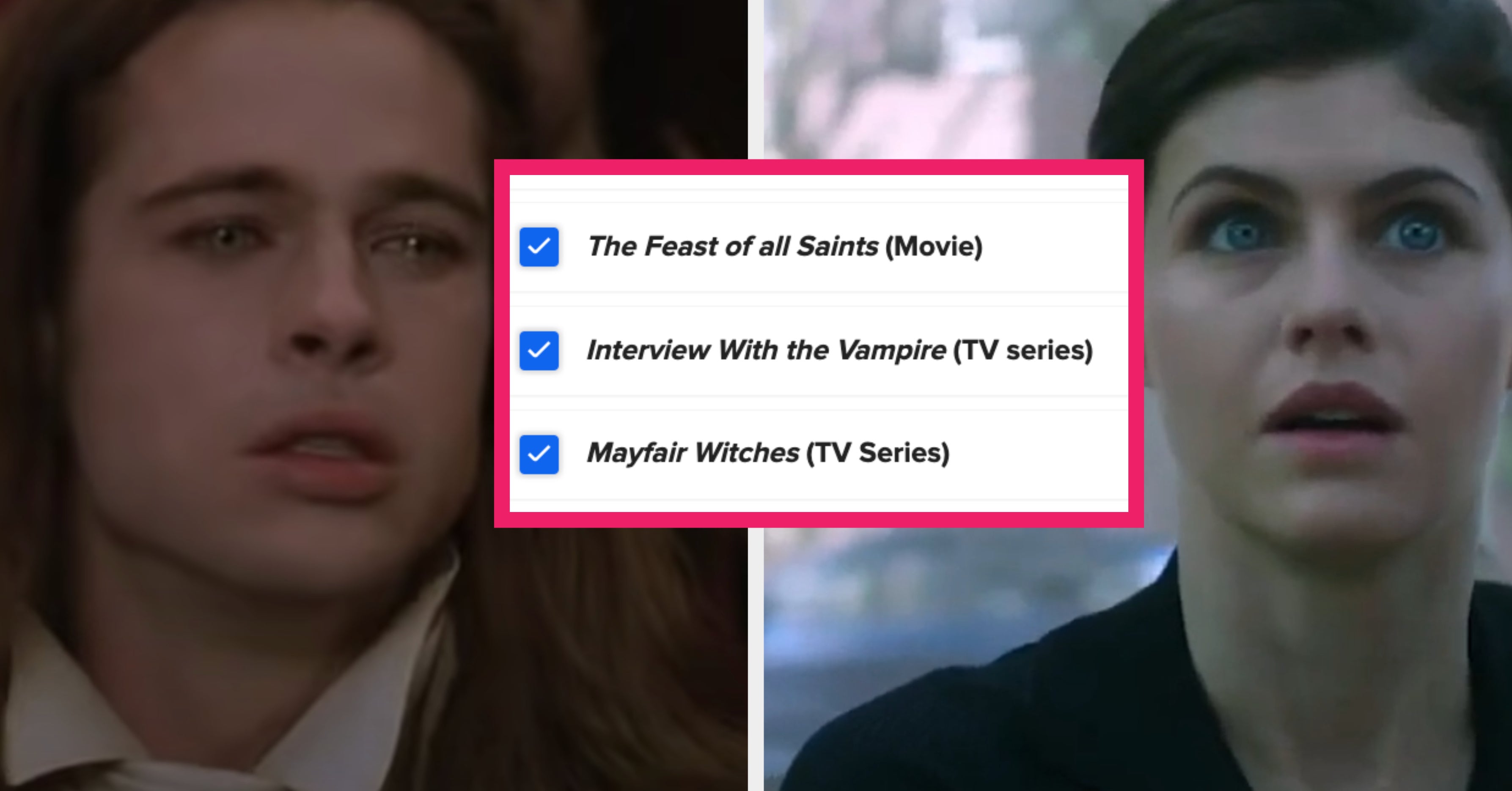 Anne Rice Fandom Checklist Quiz
