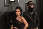 Keyshia Ka'Oir and Gucci Mane attend the 62nd Annual Grammy Awards at Staples Center