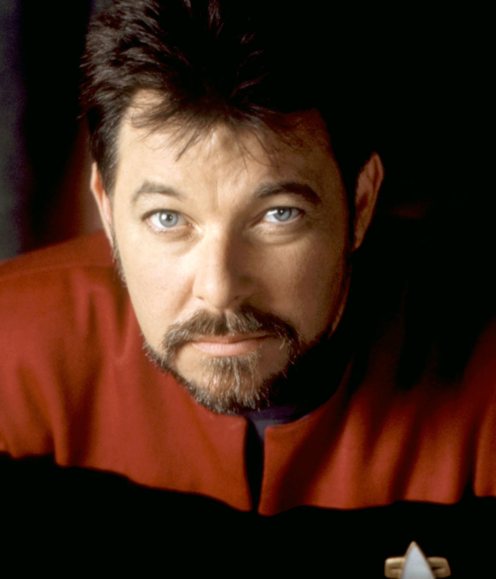Closeup of Riker