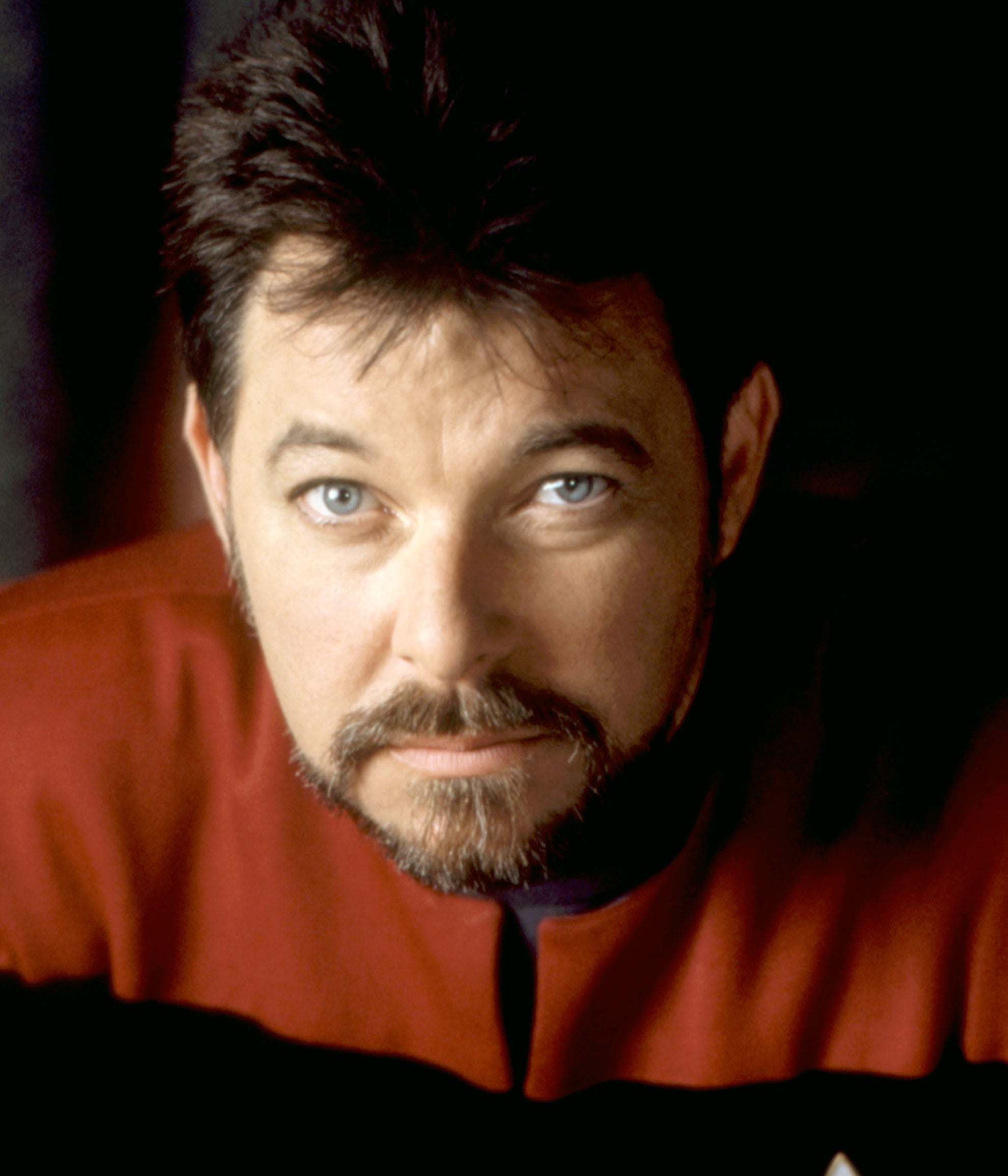 Closeup of Riker