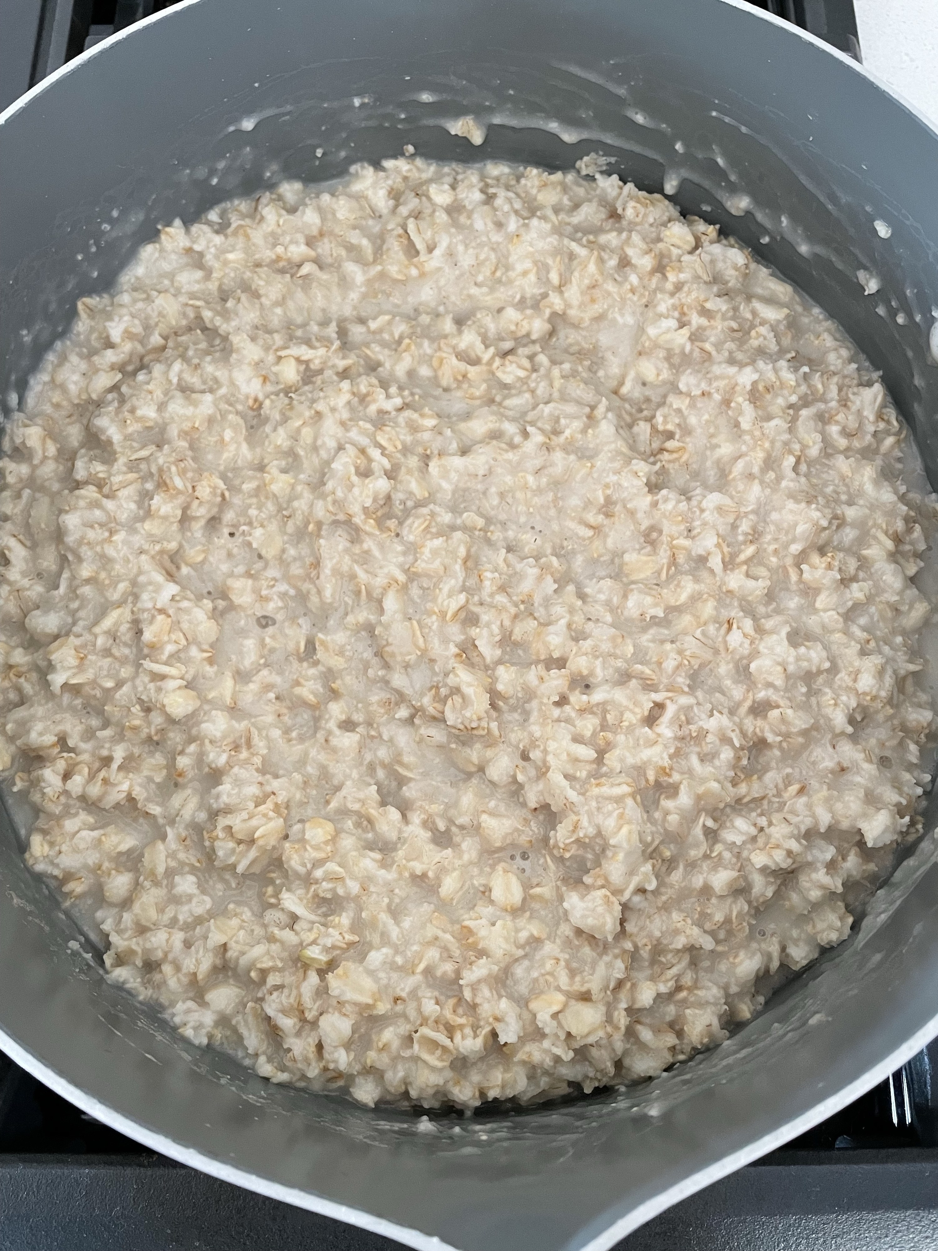 oatmeal in a pot